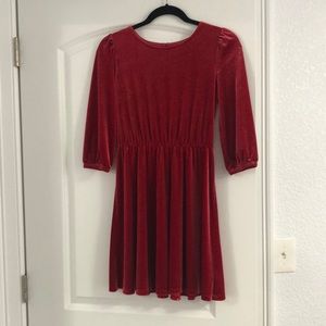 Dark red Gap kids dress for girls size XL